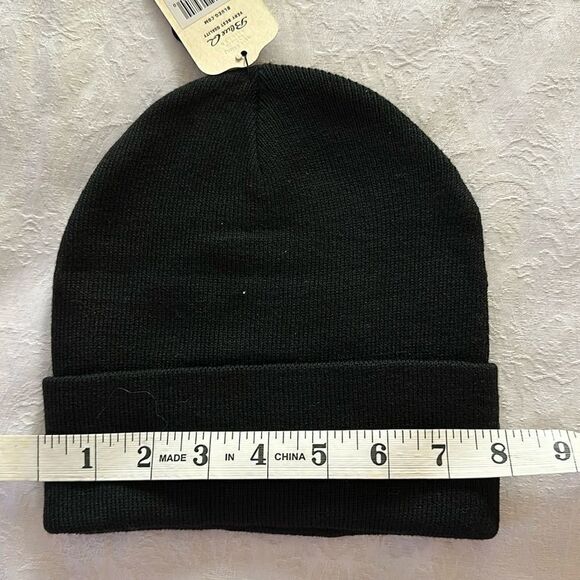 Blue Q Beanie Knit Head Insulator Skull Black Unisex - Picture 4 of 8